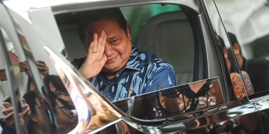 Menteri Koordinator Bidang Perekonomian Airlangga Hartarto. 