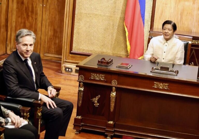 Menlu AS Antony Blinken bertemu Presiden Marcos Jr