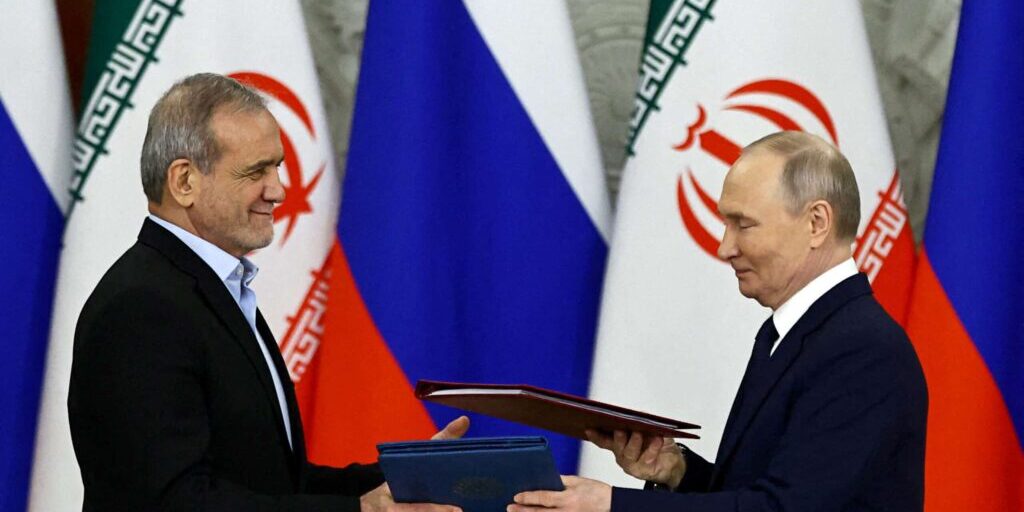 Menlu Iran Abbas Araghchi bertemu Putin