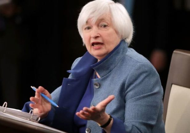 Menteri Keuangan AS Janet Yellen 