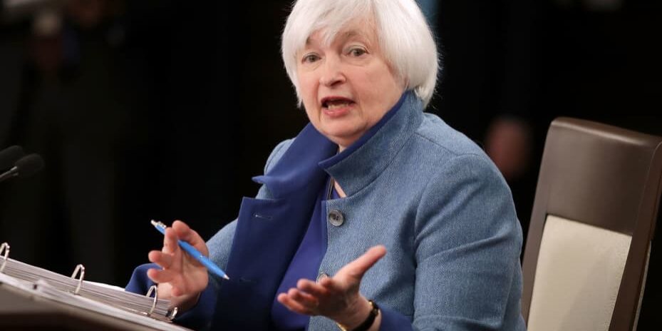 Menteri Keuangan AS Janet Yellen 