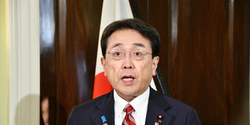 Menteri Revitalisasi Ekonomi Jepang Ryosei Akazawa