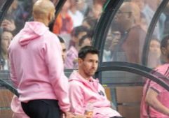  Messi tidak diturunkan dalam laga persahabatan di Hong Kong
