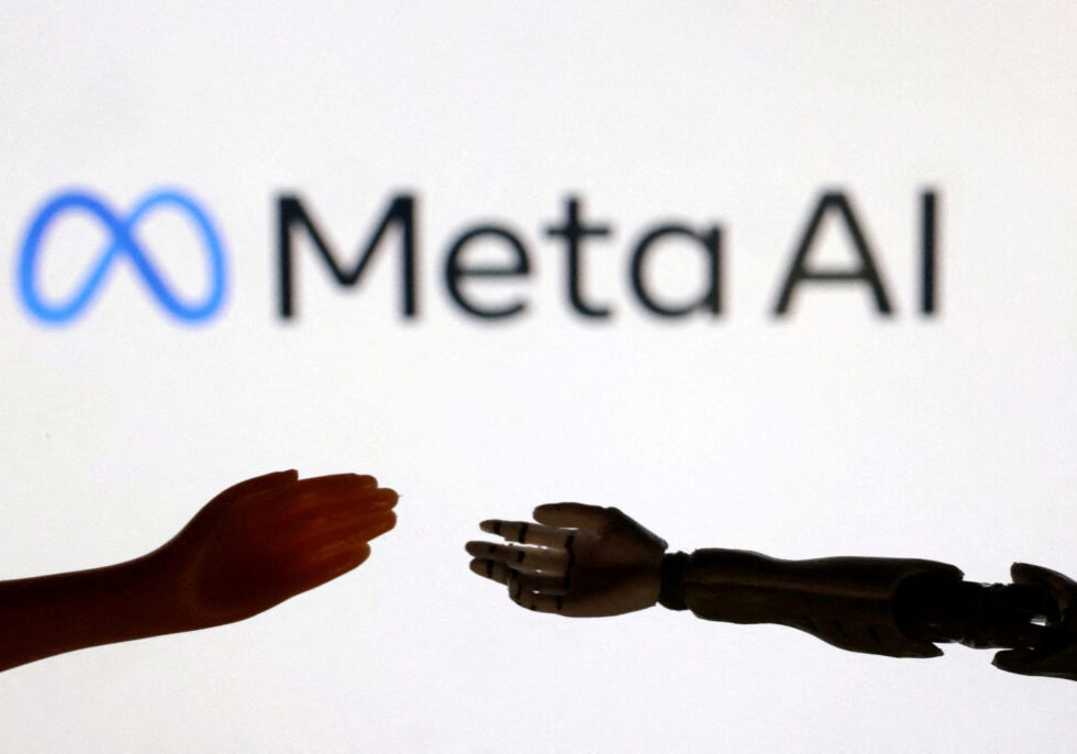 Logo Meta AI 