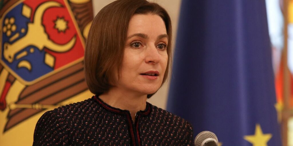 Presiden Moldova , Maia Sandu