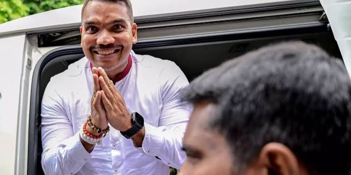 Namal Rajapaksa, putra mantan Presiden Mahinda Rajapaksa