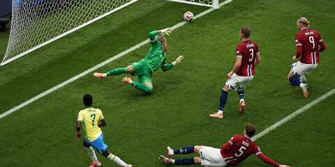 Norwegia mengalahkan Brazil 2-1