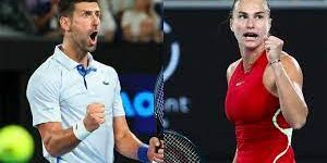 Novak Djokovic dan Aryna Sabalenka