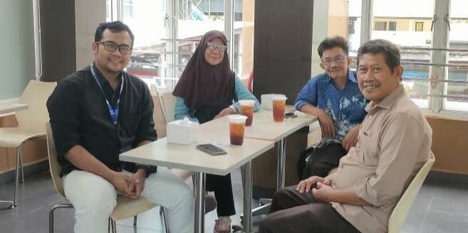 Rapat rutin pengurus PD Perkumpulan Penggemar Filateli Indonesia (PFI) Sumatera Utara 

