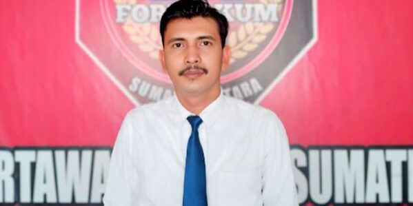 Ketua Forwakum Sumut, Aris Rinaldi Nasution SH


