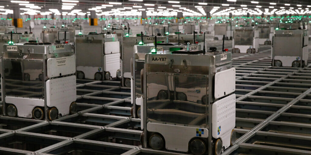 Ocado-Aeon rencana gudang robotik ketiga