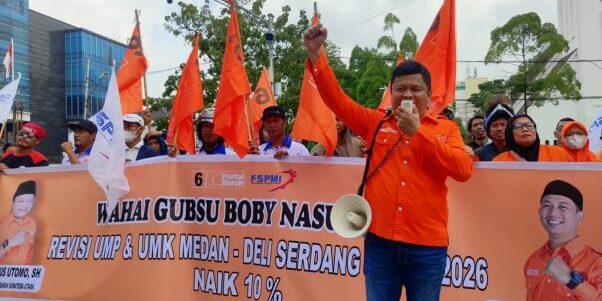 May Day, ribuan buruh Sumut aksi di Kantor Gubernur dan DPRD

