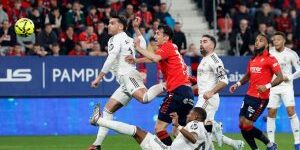 Osasuna mengejutkan Real Madrid dengan 2-1