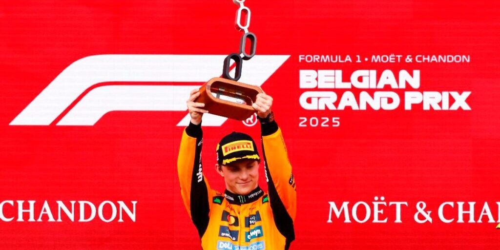 Oscar Piastri Juara Grand Prix Belgia