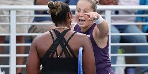 Jelena Ostapenko meminta maaf kepada Taylor Townsend