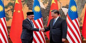 PM Anwar Ibrahim bersama Presiden Xi Jinping