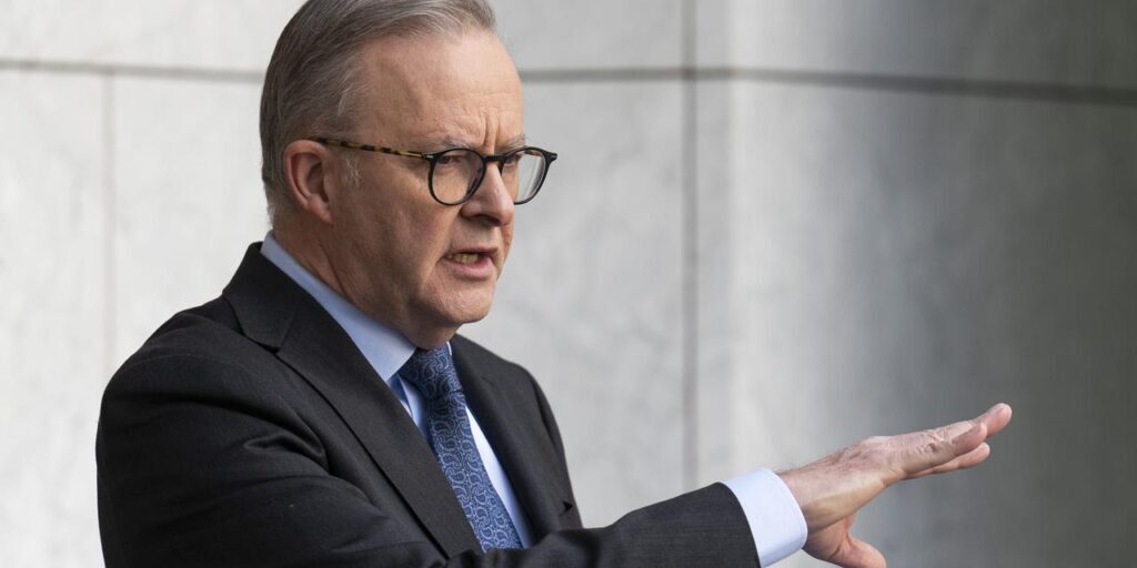 PM Australia Anthony Albanese