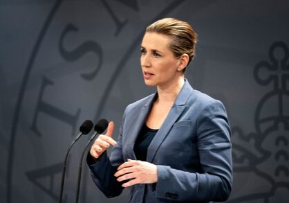 PM Mette Frederiksen