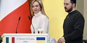 PM Giorgia Meloni bertemu Presiden Volodymyr Zelenskyy