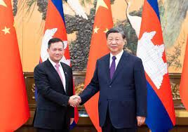 PM Hun Manet bertemu Presiden Xi Jinping