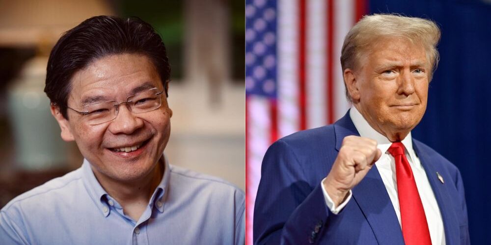 PM Lawrence Wong dan Donald Trump