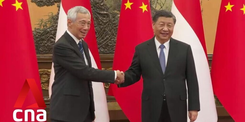 PM Lee Hsien Loong bertemu Presiden Xi Jinping