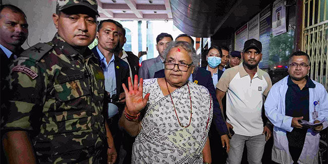 PM Nepal, Sushila Karki