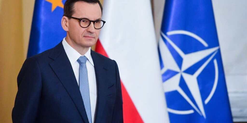 PM Polandia , Mateusz Morawiecki