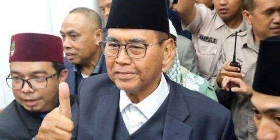 Pimpinan Pondok Pesantren Al-Zaytun Panji Gumilang. 