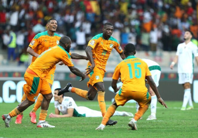 Pantai Gading mengalahkan Aljazair 3 - 1