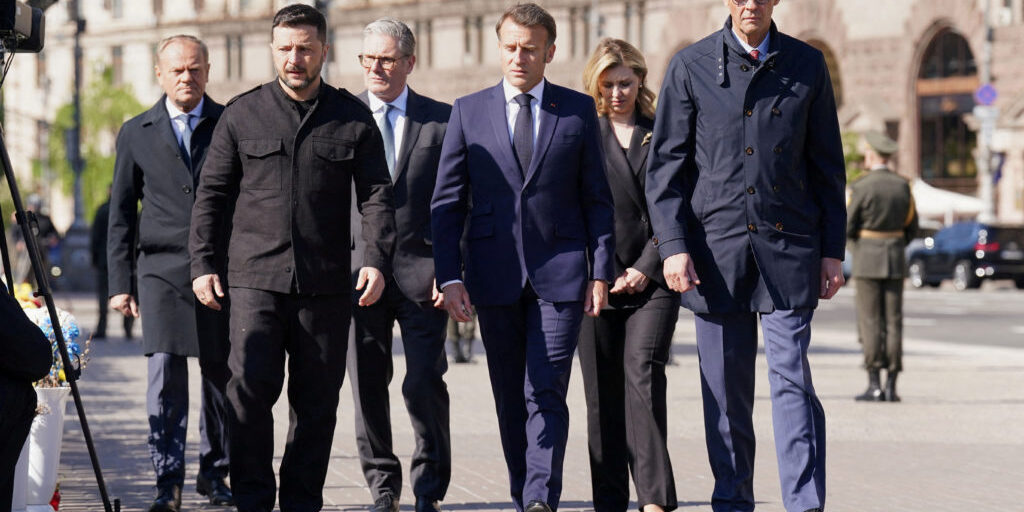 Para pemimpin Eropa bertemu di Kyiv