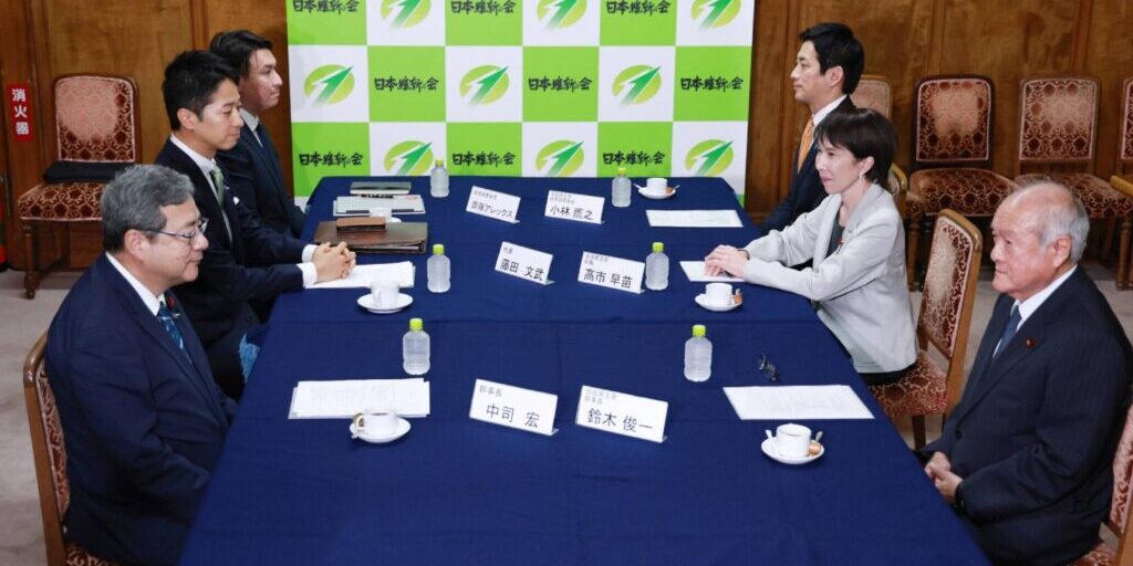 Partai Demokrat Liberal dan Ishin bentuk koalisi