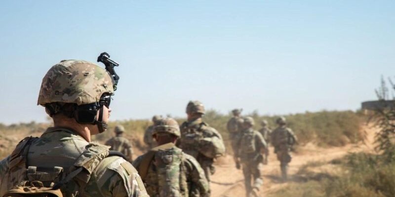 Pasukan AS menyerang ISIS di Suriah