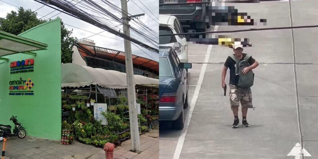 Pelaku Penembakan di Pasar - Bangkok