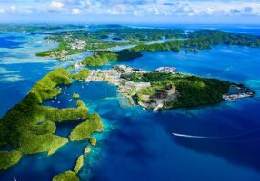 Pemandangan di Palau