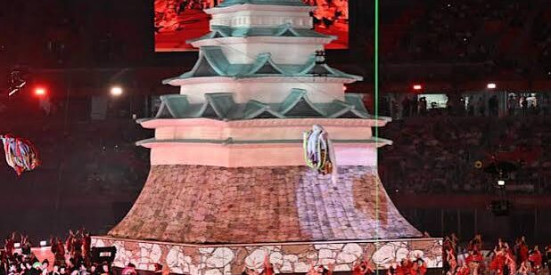 Pembukaan Asian Games di Nagoya - Jepang
