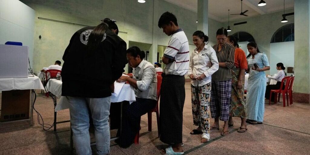Pemilu di Myanmar