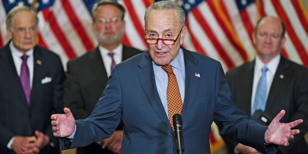 Pemimpin Mayoritas Senat AS Chuck Schumer