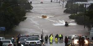 Penyelamatan Banjir Bandang di Australia