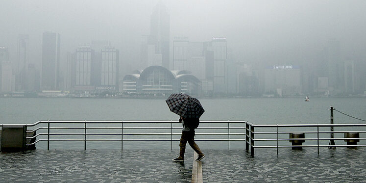 Peringatan Hujan Lebat di Hong Kong