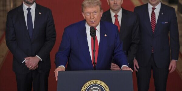 Pernyataan Presiden Trump atas serangan udara ke Iran