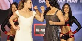 Pertarungan MMA Ronda Rousey lawan Gina Carano