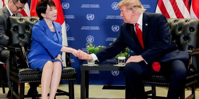 Pertemuan Presiden Trump dengan PM Sanae Takaichi