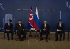 Pertemuan Vladimir Putin dengan Kim Jong Un di Moskow