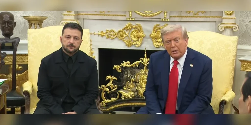 Pertemuan Zelenskyy dengan Trump di Washington
