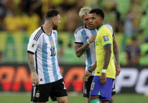 Pertengkaran Lionel Messi dengan Rodrygo