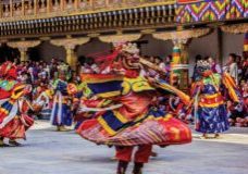 Pertunjukan Tradisional Bhutan