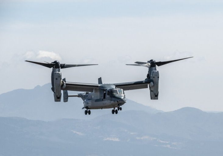  Pesawat V-22 Osprey