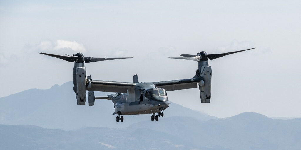  Pesawat V-22 Osprey