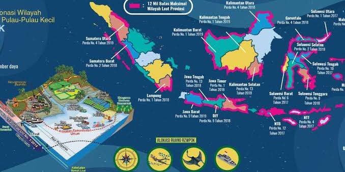 Ke-21 Rencana Zonasi Wilayah Pesisir dan Pulau-Pulau Kecil.